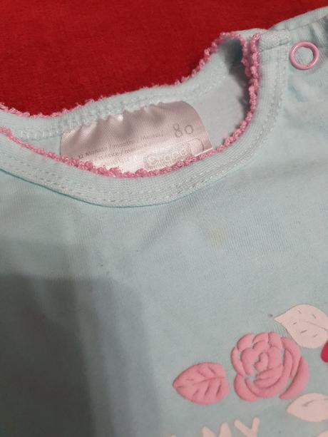 Tričko s vtáčikami, ergee,80