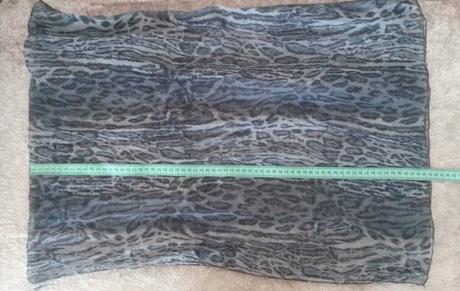 Damsky tenky sal - gepard leopard,