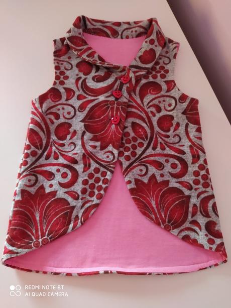 Dievčenská vesta folk nová, 110