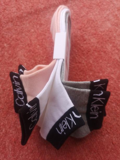 Calvin klein dámske ponožky 3 páry veľkosť 37-41, calvin klein,37 / 38 / 39 / 40 / 42