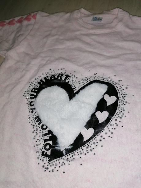 Krásny dievčenský sveter 146/152, 146