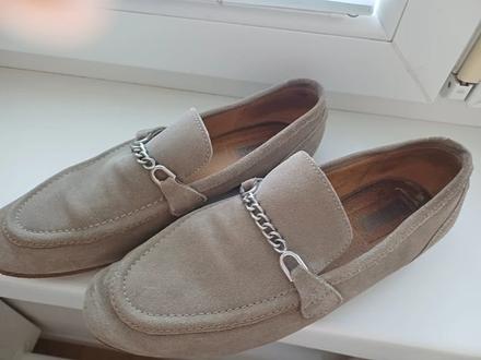 Semišové mokasíny topshop č.38, 38