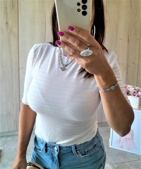 Biele tričko gate-m, gate,m