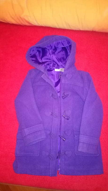 Kabatik fialovy, bonprix,116