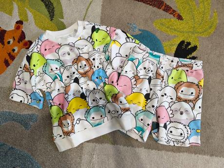 Letný komplet pre dievčatko, h&m,134