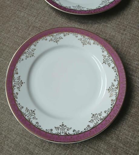 Krásne, dezertné taniere na doplnenie, 