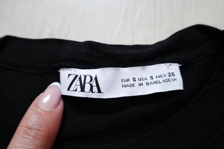 Jemné tričko zara, zara,s