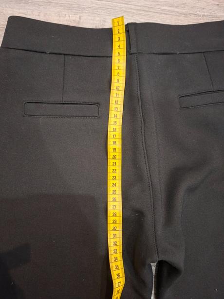 Cierne teple jegginsy, xl