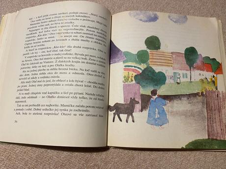 Stará retro kniha chlapčekovo leto,