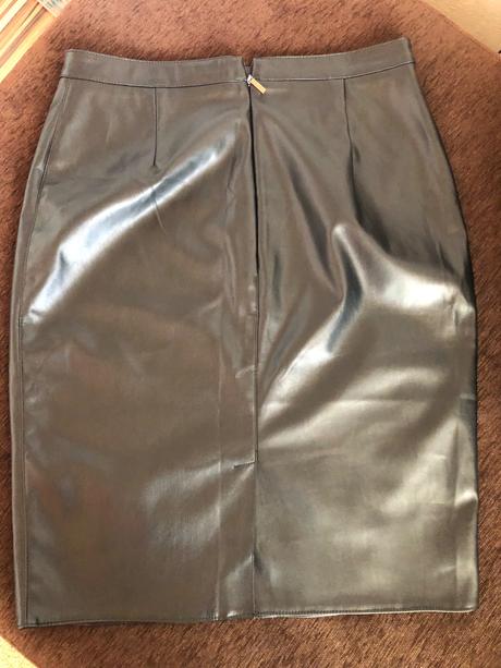 Koženková sukňa, mohito,38