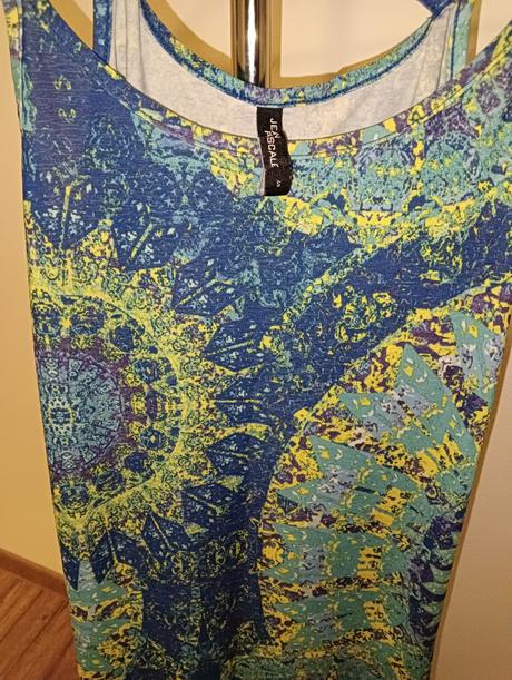 Vzorované maxi šaty, takko,s