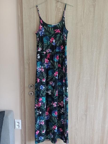 Maxišaty s kvetinovým vzorom, esmara,m