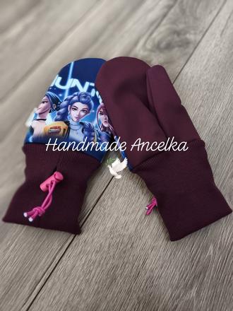 Softshellove rukavice, 74 - 146