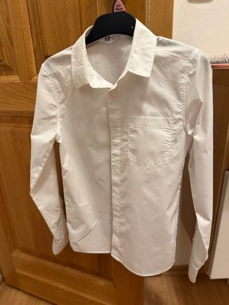 Biela košeľa, h&m,134