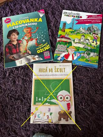 Sada omaľovániek - 2 ks, 