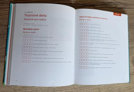 Kniha testujme a rozvíjajme svoje dieťa,