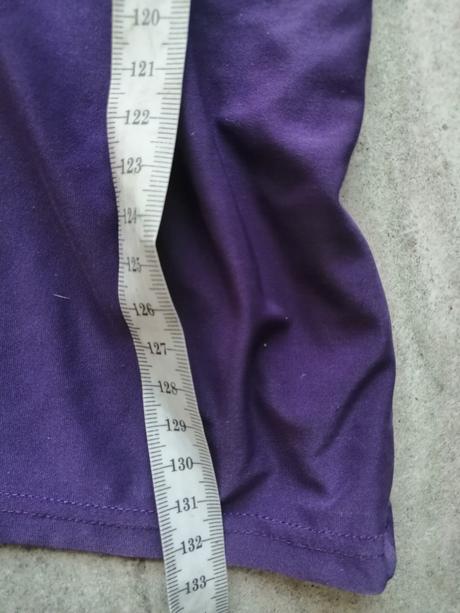 Luxus fialový overal chantall,v40,hodváb.polyester, chantall,40