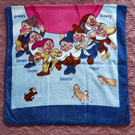 Bavlnená osuška snehulienka a sedem trpaslíkov, 