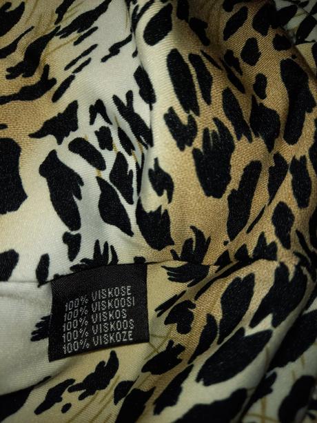 Leopardia volánová sukňa, 36