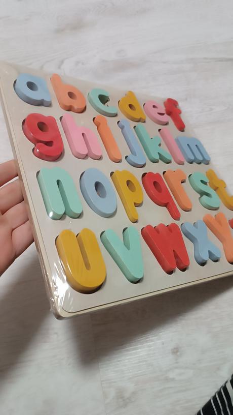 Puzzle malé písmená, 