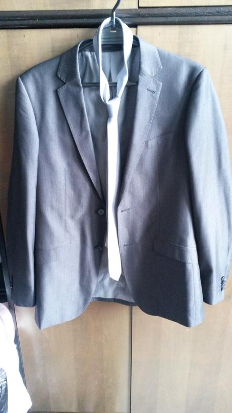 Oblek na birmovku pre deviataka sako 48, noh.30/34, 48