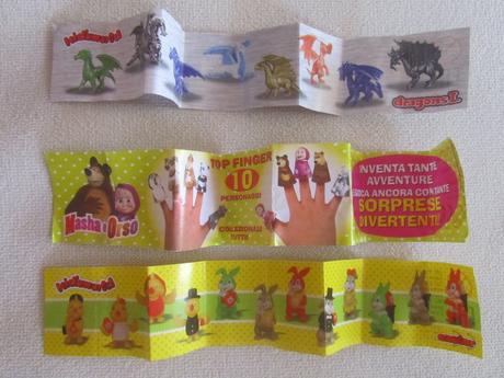 Papieriky lego a ine, 