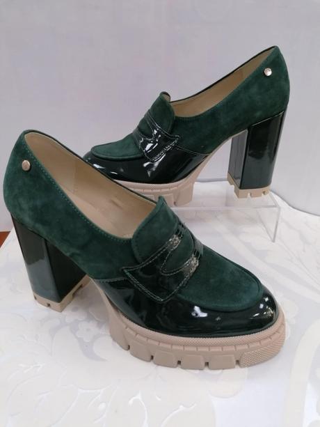 Dámske kožené topánky zn.olivia 23220362 z, 39 / 40