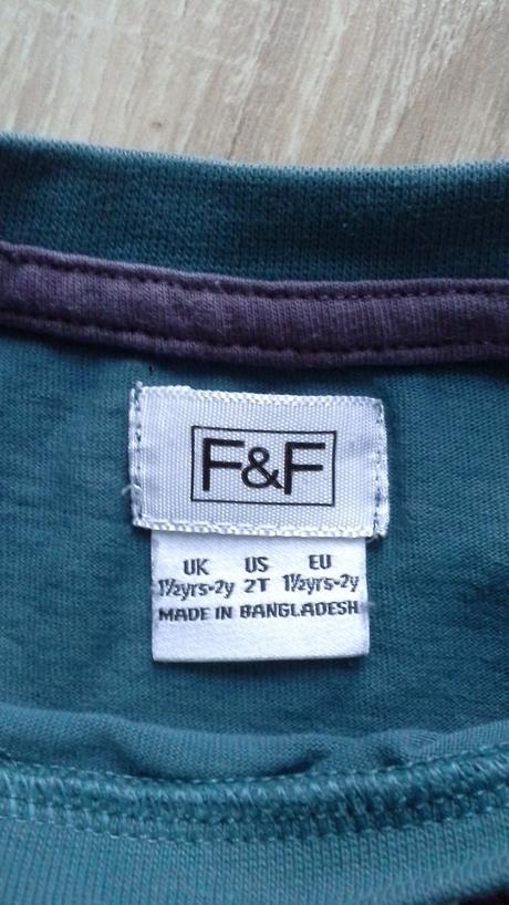 Tričko s opičiakom veľ. 92, f&f,92