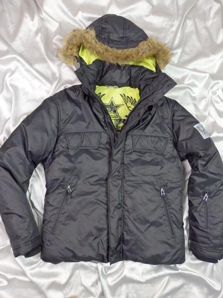 Luxusná zimná bunda, s
