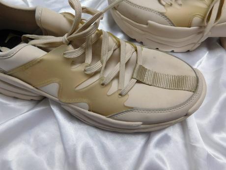 Damske béžové sneakersy/tenisky, 38