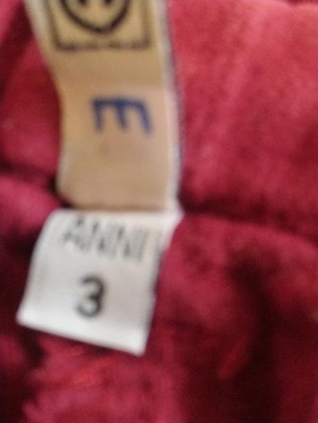 Dievčenské bordové nohavice, melby, 92-98 cm, 98