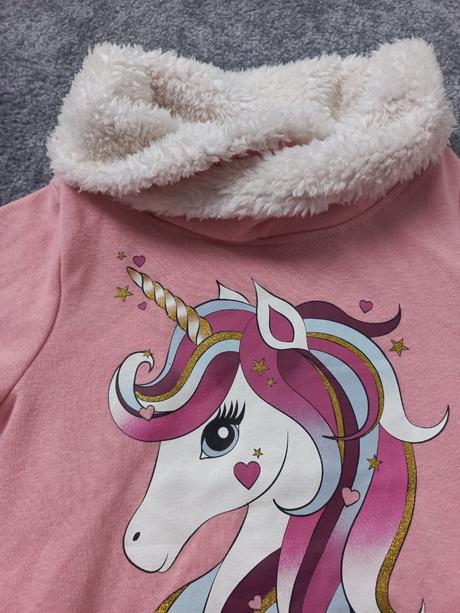 Tepla mikina s vyssim krkom, dopodopo, 110, dopodopo,110