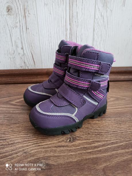 Fialové zimné čižmy, 25