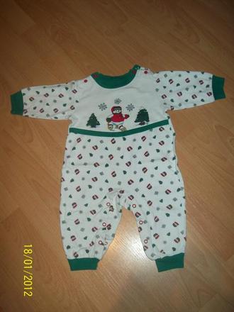 Pyžamko snehuliak, 80