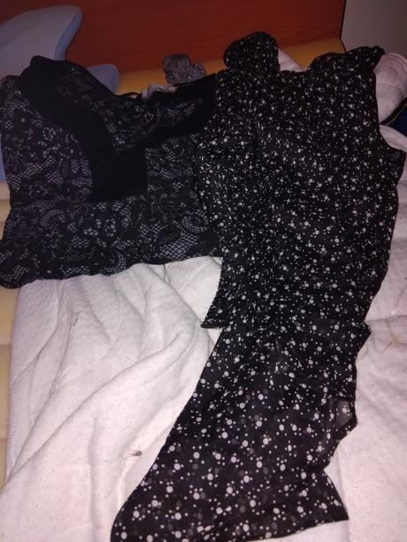 Balík 46/48/50 použité plus jedno tričko nové, 50