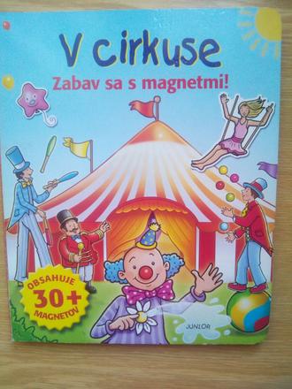 Magnetická knížika - v cirkuse ô,