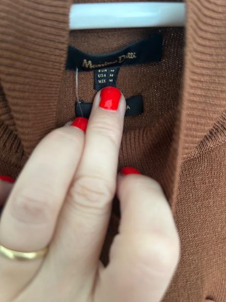 Upletové maxi šaty massimo dutti, m