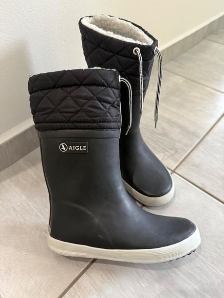 Aigle zateplene cizmy/gumaky, aigle,31