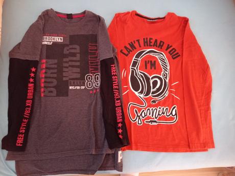 Tričko dlhý rukáv, 158