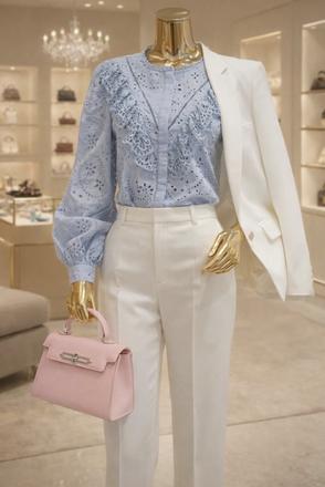 Luxusná madeirová blúzka, zara,s