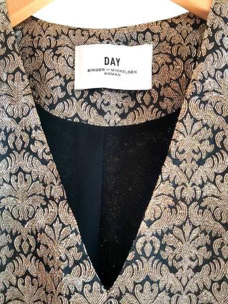Day birger et mikkelsen - krásne šaty z brokátu, xs