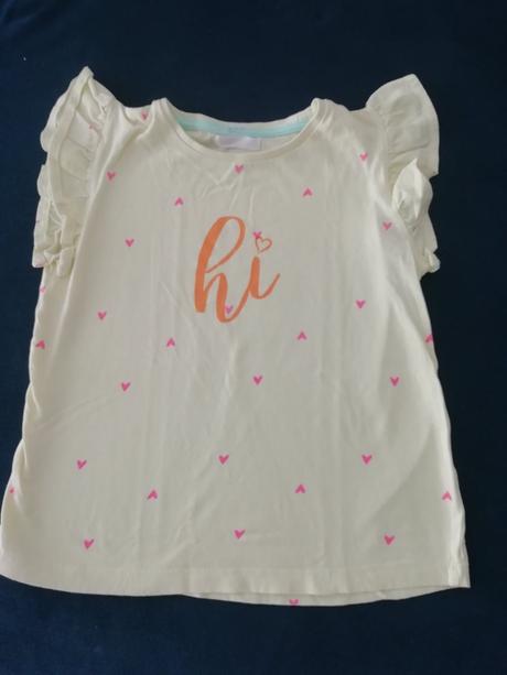 Krasne tricko primark, bledozlte 122/128, primark,122