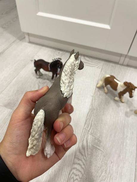 Schleich ťažné kone, 