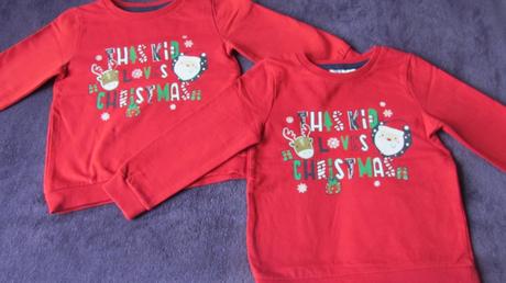 Vianočné mikinky pre dvojičky 92, 92