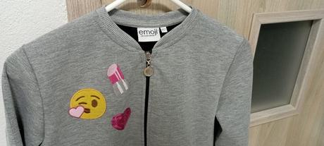 Dievčenská mikina s nášivkami, takko,170