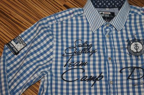 Károvaná pánska košeľa camp david v. l, l