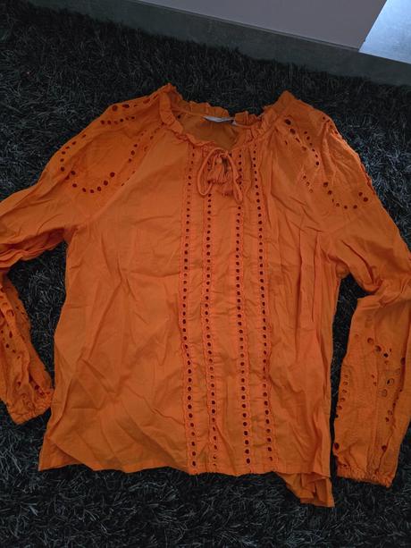 Oranžová blúzka, l