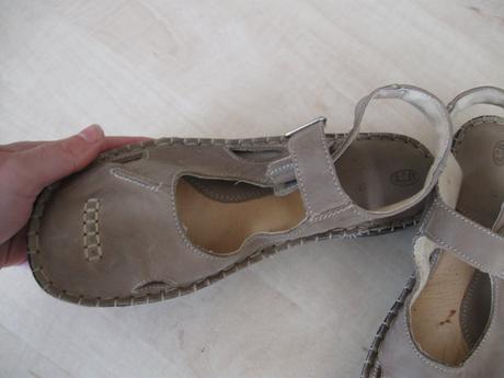 Dámske polosandále, 37/38, 37