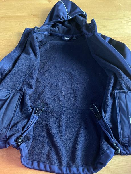 Detska softshelova vetrovka, crivit,134