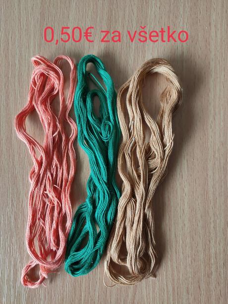 Bavlnky na vyšivanie, 